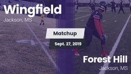 Matchup: Wingfield vs. Forest Hill  2019