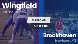 Matchup: Wingfield vs. Brookhaven  2019