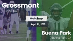 Matchup: Grossmont vs. Buena Park  2017