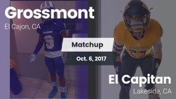 Matchup: Grossmont vs. El Capitan  2017