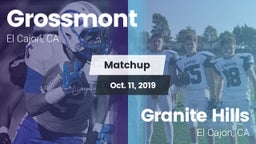 Matchup: Grossmont vs. Granite Hills  2019