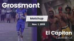 Matchup: Grossmont vs. El Capitan  2019