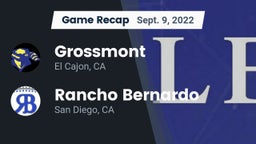 Recap: Grossmont  vs. Rancho Bernardo  2022