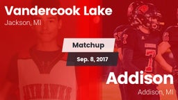Matchup: Vandercook Lake vs. Addison  2017