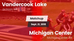 Matchup: Vandercook vs. Michigan Center  2018
