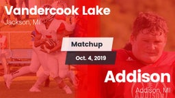 Matchup: Vandercook vs. Addison  2019