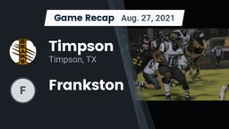 Recap: Timpson  vs. Frankston 2021