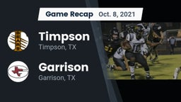 Recap: Timpson  vs. Garrison  2021
