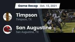 Recap: Timpson  vs. San Augustine  2021