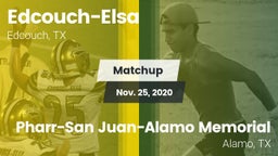Matchup: Edcouch-Elsa vs. Pharr-San Juan-Alamo Memorial  2020