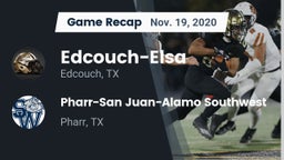 Recap: Edcouch-Elsa  vs. Pharr-San Juan-Alamo Southwest  2020