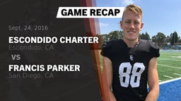 Recap: Escondido Charter  vs. Francis Parker  2016