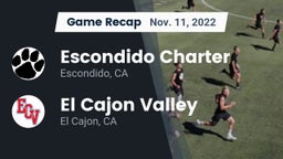 Recap: Escondido Charter  vs. El Cajon Valley  2022