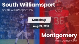 Matchup: South Williamsport vs. Montgomery  2018