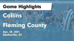 Collins  vs Fleming County  Game Highlights - Dec. 28, 2021