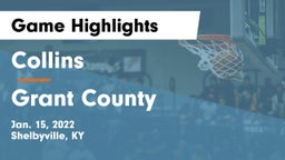 Collins  vs Grant County  Game Highlights - Jan. 15, 2022