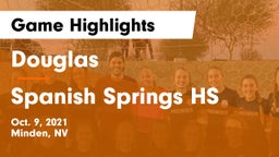 Douglas  vs Spanish Springs HS Game Highlights - Oct. 9, 2021