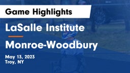 LaSalle Institute  vs Monroe-Woodbury  Game Highlights - May 13, 2023