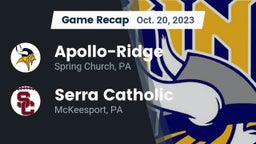 Recap: Apollo-Ridge  vs. Serra Catholic  2023