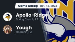 Recap: Apollo-Ridge  vs. Yough  2023