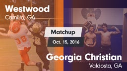 Matchup: Westwood vs. Georgia Christian  2016