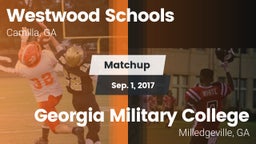 Matchup: Westwood Schools vs. Georgia Military College  2017