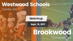 Matchup: Westwood Schools vs. Brookwood  2017