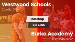Matchup: Westwood Schools vs. Burke Academy  2017