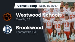 Recap: Westwood Schools vs. Brookwood  2017