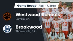 Recap: Westwood Schools vs. Brookwood  2018