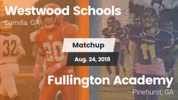 Matchup: Westwood Schools vs. Fullington Academy 2018