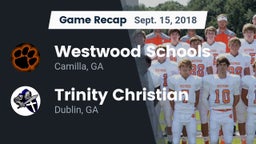 Recap: Westwood Schools vs. Trinity Christian  2018