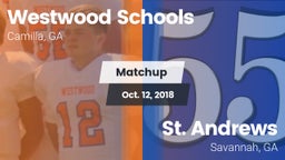 Matchup: Westwood Schools vs. St. Andrews  2018
