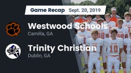 Recap: Westwood Schools vs. Trinity Christian  2019
