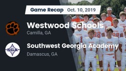 Recap: Westwood Schools vs. Southwest Georgia Academy  2019
