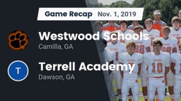 Recap: Westwood Schools vs. Terrell Academy  2019