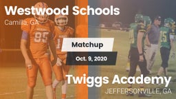 Matchup: Westwood Schools vs. Twiggs Academy  2020