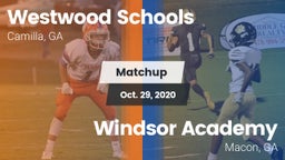 Matchup: Westwood Schools vs. Windsor Academy  2020