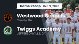 Recap: Westwood Schools vs. Twiggs Academy  2020