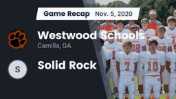 Recap: Westwood Schools vs. Solid Rock 2020