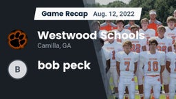 Recap: Westwood Schools vs. bob peck 2022