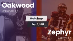 Matchup: Oakwood vs. Zephyr  2017