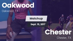 Matchup: Oakwood vs. Chester  2017