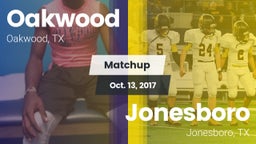 Matchup: Oakwood vs. Jonesboro  2017
