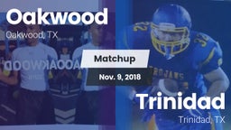 Matchup: Oakwood vs. Trinidad  2018