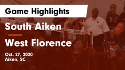 South Aiken  vs West Florence Game Highlights - Oct. 27, 2020