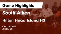 South Aiken  vs Hilton Head Island HS Game Highlights - Oct. 29, 2020
