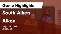 South Aiken  vs Aiken  Game Highlights - Sept. 24, 2022