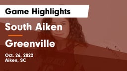 South Aiken  vs Greenville   Game Highlights - Oct. 26, 2022