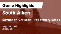 South Aiken  vs Savannah Christian Preparatory School Game Highlights - Sept. 22, 2023
